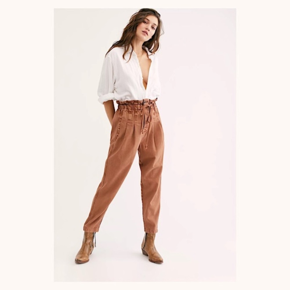 Free People Margate Pleated Trouser